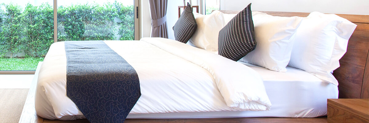 シングルベッドを二つ並べる場合の、掛け布団サイズの選び方