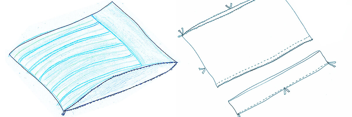 掛け布団カバーのサイズの直し方。幅をリサイズして有効活用 | シーツ.jp