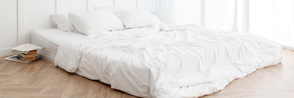 ベッドのマットレス、床に直接置いて使っても良いですか？